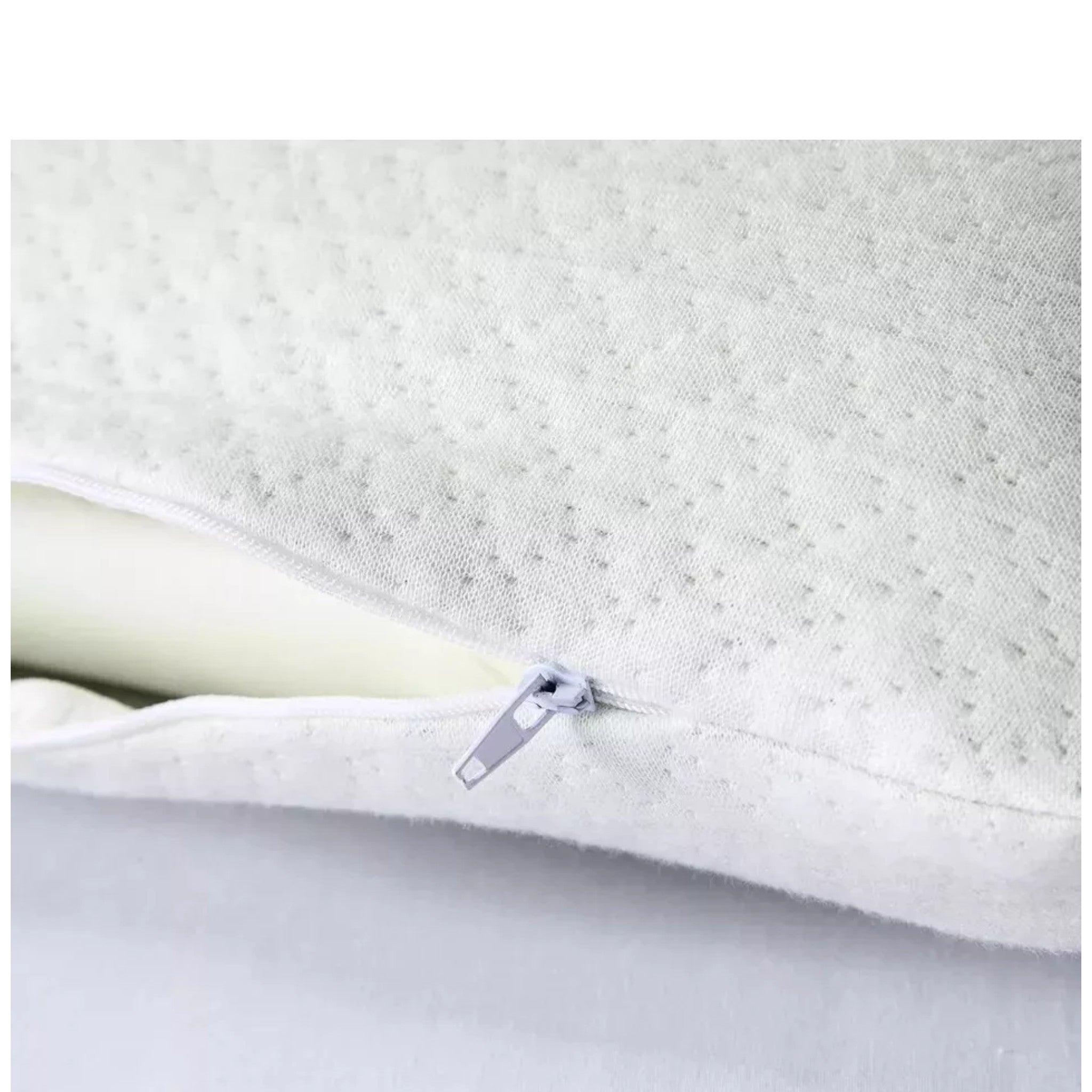 bamboo memory foam pillow 40x70 cm with eco-friendly breathable bamboo cover, 100% shredded memory foam for comfort and support, hypoallergenic and dust-mite resistant design that relieves snoring, insomnia, asthma, and neck pain, durable and long-lasting sleep pillow with removable carry bag.